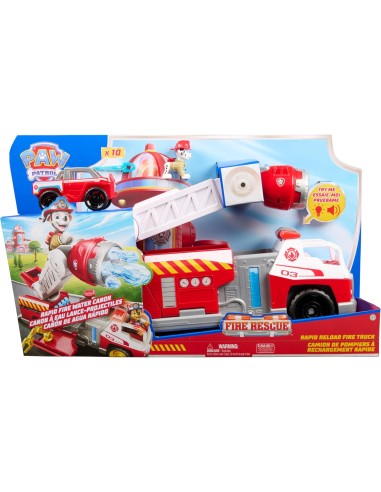 PAW Patrol Fire Rescue Marshall Fire Truck Lights Sounds 51cm AGR6072600 Spin master | Futurartshop.com