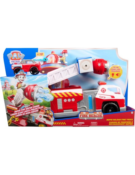 PAW Patrol Fire Rescue Camion Pompieri Marshall Luci Suoni 51cm AGR6072600 Spin master | Futurartshop.com