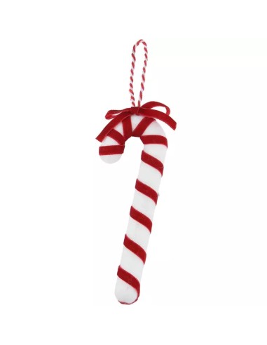 Pendente Natale Candy Cane 15cm Rosso Bianco 2 Modelli KOPABJ434640 Koopman | Futurartshop.com