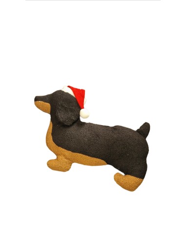 Christmas cushion dog with hat, 2 models KOPANT001870 Koopman | Futurartshop.com