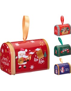 Mailbox latta natalizio 11x7 cm 4 modelli KOPBLA4298180 Koopman | Futurartshop.com