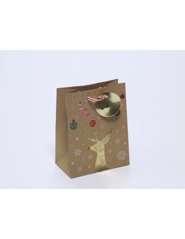 Borsa regalo natalizie 40x30x10 cm 4 modelli KOPAB8001070 Koopman | Futurartshop.com