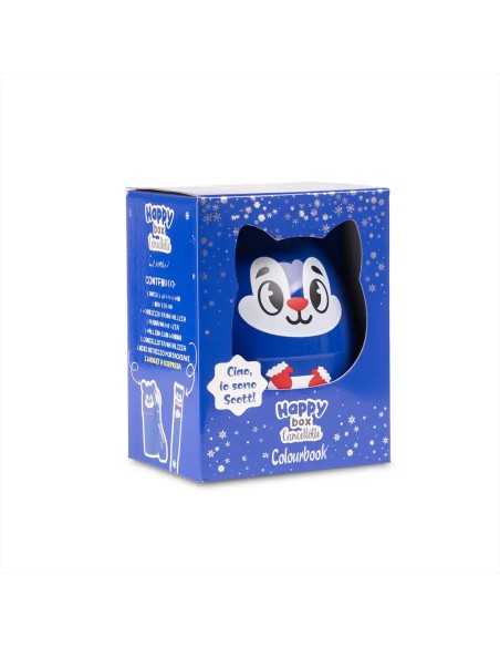 Happy Box Elf Factory Scott Christmas Stationery LAGCOL25853-SCO Colourbook | Futurartshop.com