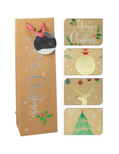 Borsa bottiglia 36x9 cm 4 modelli KOPAB8001080 Koopman | Futurartshop.com