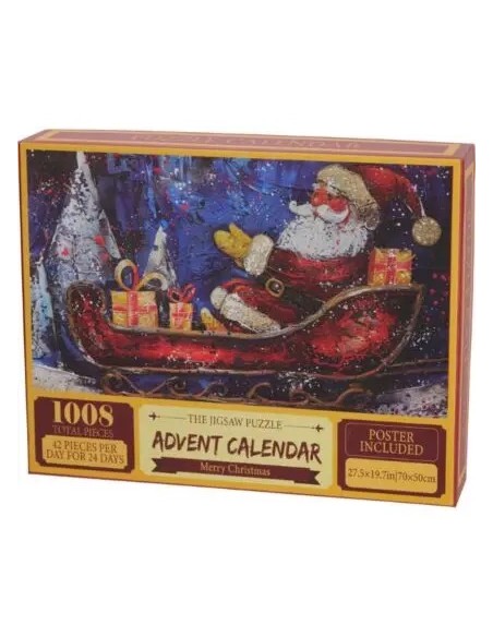 Puzzle calendario avvento 1000pz KOPS20800000 Koopman | Futurartshop.com
