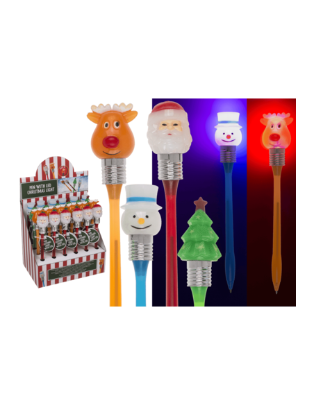 LED Christmas Light Pattern Ballpoint Pen 4 Models OTB160033 Out of The Blue | Futurartshop.com