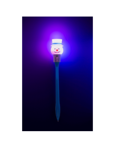 Penna a sfera con motivi di luce natalizie a led 4 modelli OTB160033 Out of The Blue | Futurartshop.com