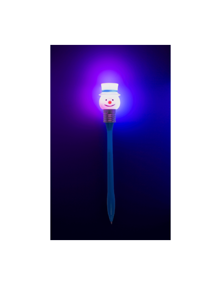 Penna a sfera con motivi di luce natalizie a led 4 modelli OTB160033 Out of The Blue | Futurartshop.com
