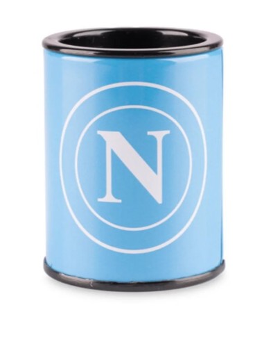 Temperamatite 2 fori SSC Napoli con serbatoio 2 colori LAGSSCN25029 Colourbook | Futurartshop.com