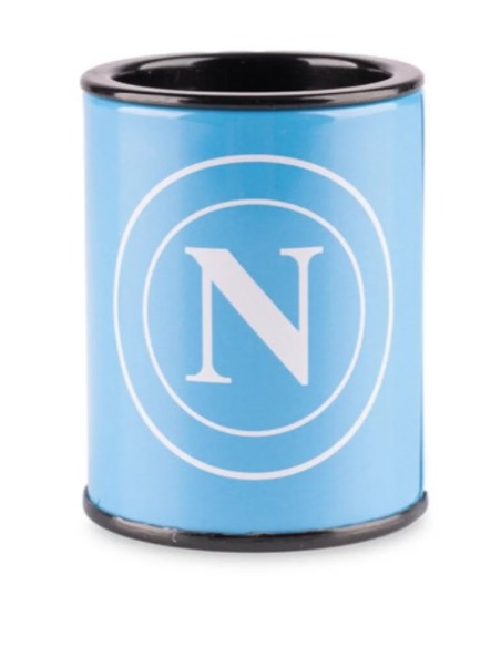 Temperamatite 2 fori SSC Napoli con serbatoio 2 colori LAGSSCN25029 Colourbook | Futurartshop.com