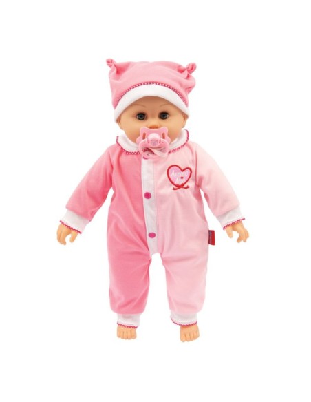 Amore Mio Primi Capricci Interactive Crying Baby Doll 44cm Pacifier Pink Pajamas 2+ Years GRAAMR18000 Grandi giochi | Futurar...