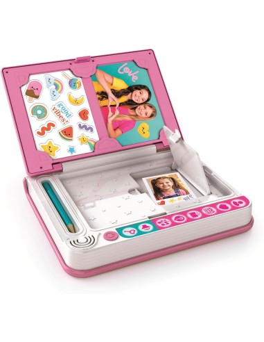 BFF Unicorn Interactive Secret Diary LCD Display Secret Drawer Girls CLE16681 Clementoni | Futurartshop.com