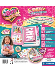BFF Diario Segreto Unicorno Interattivo con Cassetto dei Segreti LCD Bambin CLE16681 Clementoni | Futurartshop.com 2