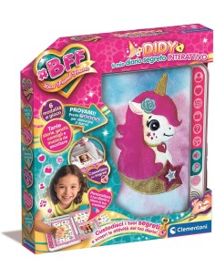 BFF Diario Segreto Unicorno Interattivo con Cassetto dei Segreti LCD Bambin CLE16681 Clementoni | Futurartshop.com