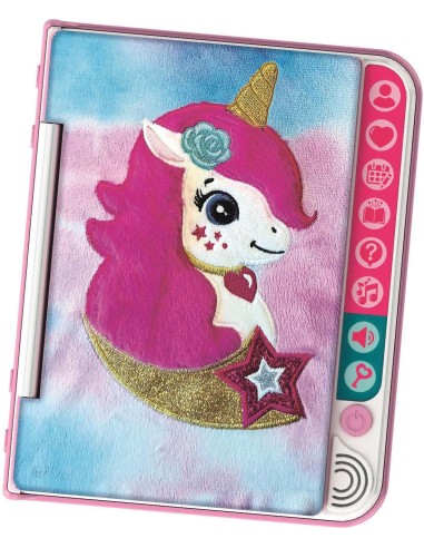 BFF Diario Segreto Unicorno Interattivo con Cassetto dei Segreti LCD Bambin CLE16681 Clementoni | Futurartshop.com