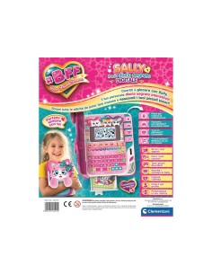 BFF Sally Digital Secret Diary LCD Animated Cat Eyes QWERTY Keyboard 20 Activities Girls CLE16491 Clementoni | Futurartshop.com 2