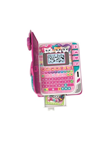 BFF Sally Digital Secret Diary LCD Animated Cat Eyes QWERTY Keyboard 20 Activities Girls CLE16491 Clementoni | Futurartshop.com