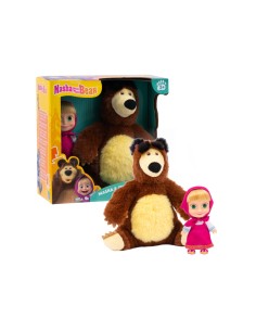 Masha e Orso Set Bambola 12cm Peluche 20cm GIOMHA21000 Giochi Preziosi | Futurartshop.com