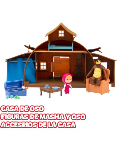 Masha e Orso Casa di Orso Playset 2 Personaggi Accessori GIOMHA22000 Giochi Preziosi | Futurartshop.com