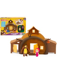 Masha and the Bear House Playset 2 Characters Accessories GIOMHA22000 Giochi Preziosi | Futurartshop.com