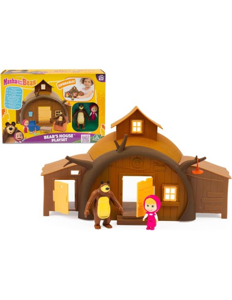 Masha e Orso Casa di Orso Playset 2 Personaggi Accessori GIOMHA22000 Giochi Preziosi | Futurartshop.com