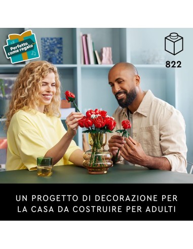 LEGO Bouquet di Rose 10328 Collezione Botanica LEG6470461 Lego | Futurartshop.com