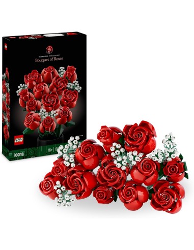 LEGO Bouquet of Roses 10328 Botanical Collection Adults LEG6470461 Lego | Futurartshop.com