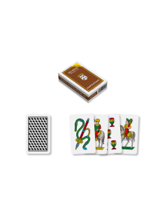 Neapolitan Playing Cards N87 Brown Box DNG014016 Dal Negro | Futurartshop.com