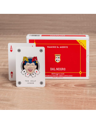 Cards Poker Rummy St. Moritz Extra DAN021047 Dal Negro | Futurartshop.com