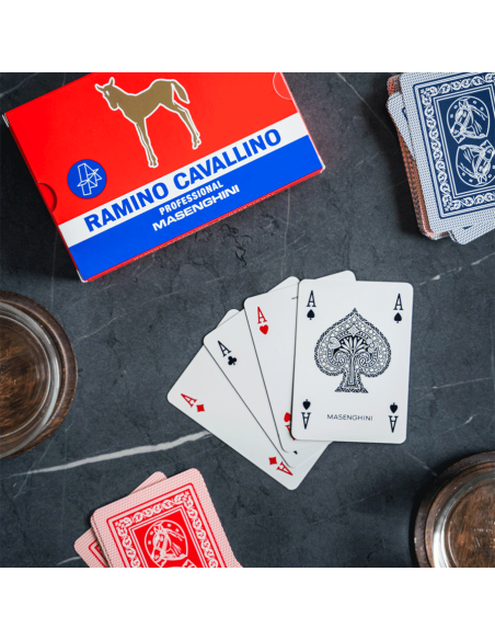 Cavallino Oro Rummy Cards DNG553101 Dal Negro | Futurartshop.com