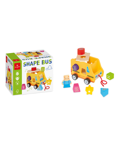 Shape bus in wood DAN054094 Dal Negro | Futurartshop.com