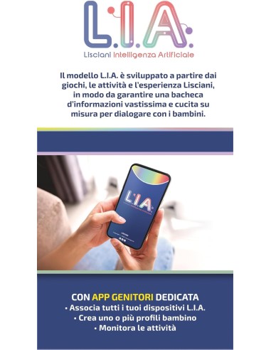 Lisciani Carotina L.I.A. Smart Plush WiFi Interactive ITA LIS109852 Lisciani | Futurartshop.com