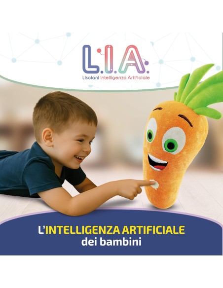 Lisciani Carotina L.I.A. Smart Plush WiFi Interactive ITA LIS109852 Lisciani | Futurartshop.com