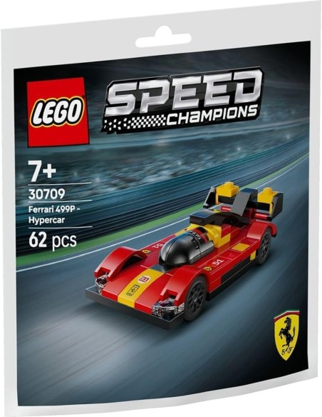 LEGO Ferrari 499P Hypercar Speed Champions 62 Pezzi - 30709 LEG6528000 Lego | Futurartshop.com