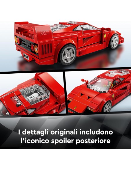 LEGO Speed Champions 76934 Ferrari F40 Supercar Building Set 318pcs LEG6506052 Lego | Futurartshop.com