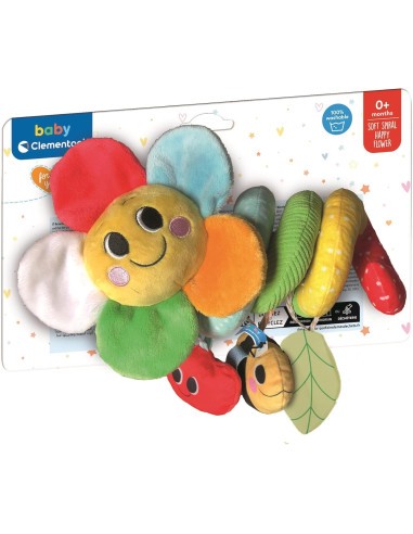Soft Spiral Magic Garden Stroller Baby 0M+ CLE17971 Clementoni | Futurartshop.com