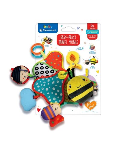 Giostrina Viaggio Passeggino Pendenti Sonori 0M+ CLE17790 Clementoni | Futurartshop.com