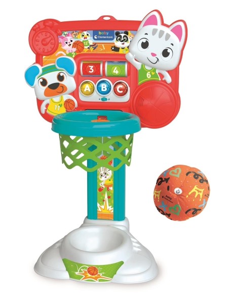 Baby Aim and Shoot Basketball Electronic Toy 18M+ CLE17546 Clementoni | Futurartshop.com
