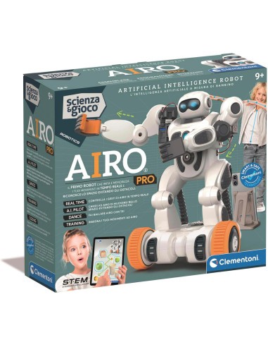 AIRO Pro AI Robot 6 Motors Voice Control Age 9+ CLE19449 Clementoni | Futurartshop.com
