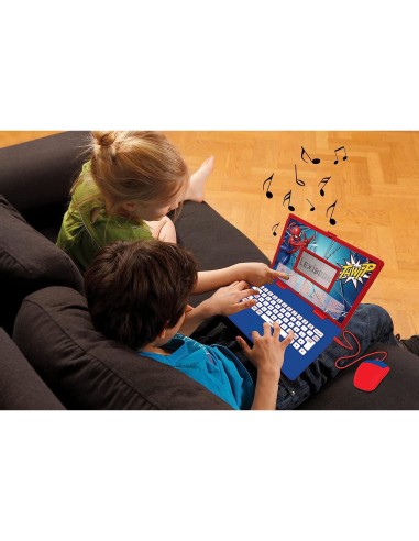 Spider-man bilingual educational computer GIOJC598SPI5 Lexibook | Futurartshop.com