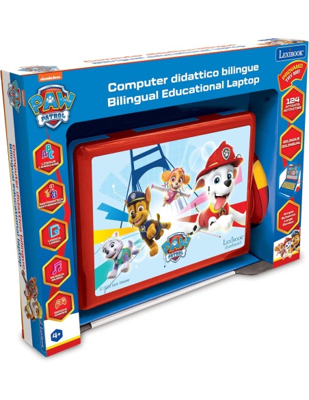 Pa patr patrol computer teaching bilingual GIOJC598PAI5 Lexibook | Futurartshop.com