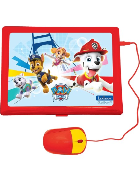 Paw patrol computer didattico bilingue GIOJC598PAI5 Lexibook | Futurartshop.com