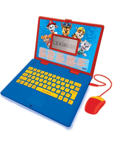 Paw patrol computer didattico bilingue GIOJC598PAI5 Lexibook | Futurartshop.com