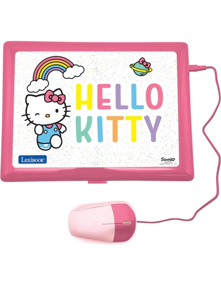 Hello Kitty Educational Laptop Bilingual 164 Activities Kids LEXJC598HKI5 Lexibook | Futurartshop.com