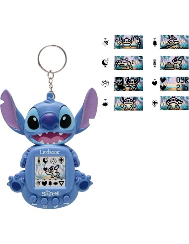 Disney Stitch My Best-e Portable Game Console 8 Categories LEXJLMB10D Lexibook | Futurartshop.com
