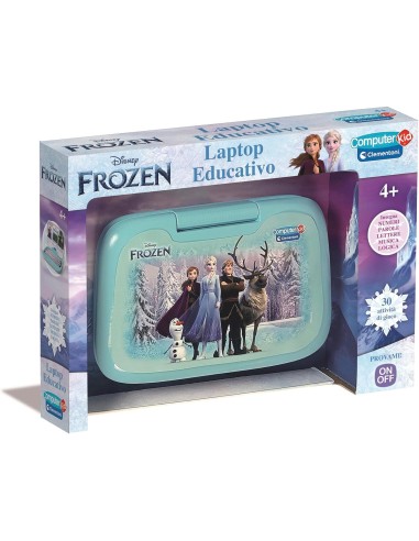 Frozen Computer Kid Educational Laptop 4+ 30 Games ITA CLE16056 Clementoni | Futurartshop.com