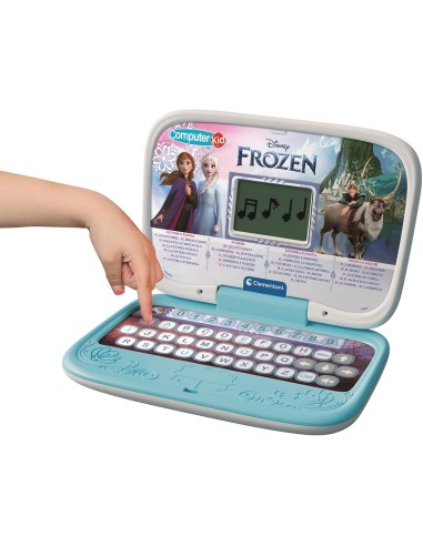Frozen Computer Kid Educational Laptop 4+ 30 Games ITA CLE16056 Clementoni | Futurartshop.com