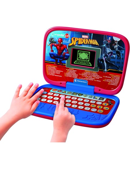 Spider Man Computer Kid Clementoni Laptop Educativo 4+ CLE16057 Clementoni | Futurartshop.com