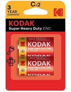 Batteria Kodak Tipo C Mezza Torcia Alcalina 1,5V Alta Potenza FOWR14 MN1400  | Futurartshop.com