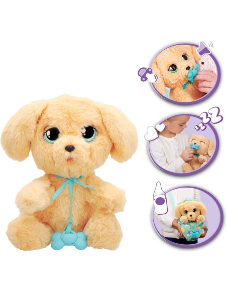 Baby Paws Labrador Cucciolo Peluche Interattivo 23cm AGR921146 IMC Toys | Futurartshop.com